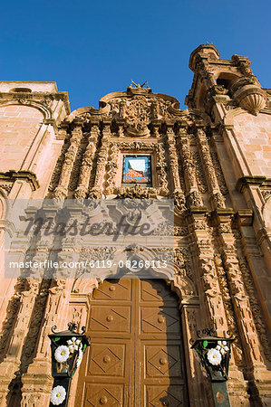 Templo de Pardo, dating from 1757, Guanajuato, UNESCO World Heritage Site, Guanajuato state, Mexico, North America Templo de Pardo, dating from 1757, Guanajuato, UNESCO World Heritage Site, Guanajuato state, Mexico, North America