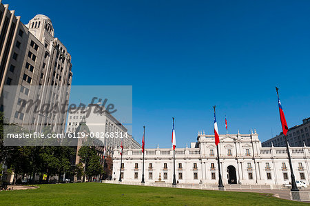 Palacio de la Moneda, Santiago, Chile, South America Palacio de la Moneda, Santiago, Chile, South America