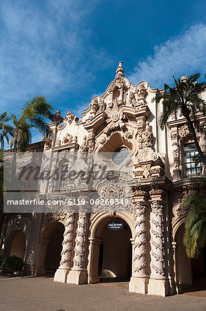 Casa del Prado, Balboa Park, San Diego, California, United States of America, North America Casa del Prado, Balboa Park, San Diego, California, United States of America, North America