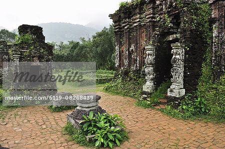 Ruins of the ancient Cham city of My Son, UNESCO World Heritage Site, Vietnam, Indochina, Southeast Asia, Asia