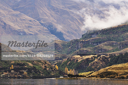 Lake Wanaka and McKerrow Range, Otago, South Island, New Zealand, Pacific