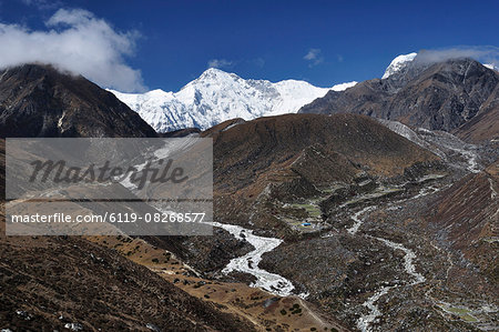 Cho Oyu, Sagarmatha National Park, UNESCO World Heritage Site, Solukhumbu District, Sagarmatha, Eastern Region (Purwanchal), Nepal, Asia