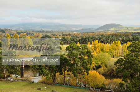 Farmland, Bushy Park, Tasmania, Australia, Pacific