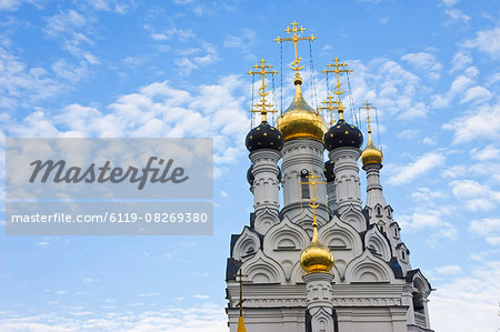 Russian Orthodox Church in Bagrationovsk, Kaliningrad, Russia, Europe
