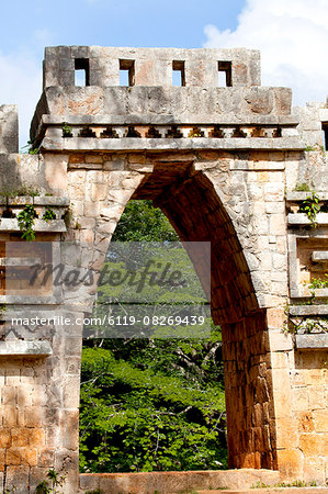 Gateway Arch, Mayan ruins, Labna, Yucatan, Mexico, North America Gateway Arch, Mayan ruins, Labna, Yucatan, Mexico, North America