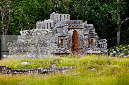 Gateway Arch, Labna, Mayan ruins, Yucatan, Mexico, North America Gateway Arch, Labna, Mayan ruins, Yucatan, Mexico, North America