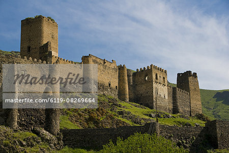 Khertvisi castle, Samtskhe-Javakheti, Georgia, Caucasus, Central Asia, Asia