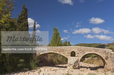 Pont Roma (Roman Bridge), Pollensa, Majorca, Balearic Islands, Spain, Europe