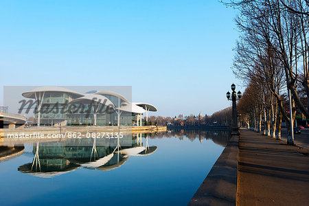 Eurasia, Caucasus region, Georgia, Tbilisi, Public Service Hall, House of Justice on Mtkvari river