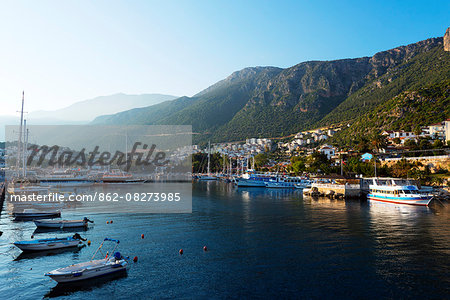 Turkey, Mediterranean Region, Turquoise Coast, Lycia, Kas harbour