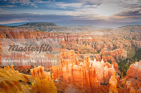 Sunrise at Bryce Canyon National Park, Utah, USA. From Sunset Point