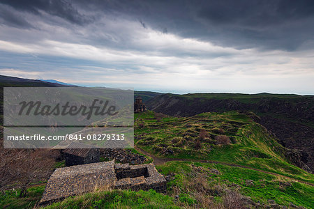 Church at Amberd fortress located on the slopes of Mount Aragat, Aragatsotn Province, Armenia, Caucasus, Central Asia, Asia