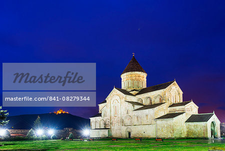 Svetitskhoveli Cathedral, 11th century, by Patriach Melkisedek, Mtskheta, historical capital, UNESCO World Heritage Site, Georgia, Caucasus, Central Asia, Asia