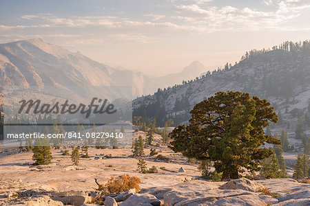 Half Dome and Clouds Rest mountains from Olmsted Point, Yosemite National Park, UNESCO World Heritage Site, California, United States of America, North America