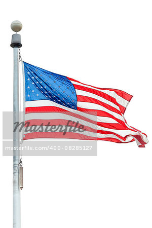An image of the flag of the USA