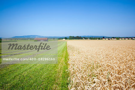 An image of a beautiful countryside near Weilheim Bavaria Germany