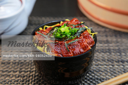 Hitsumabushi (Grilled eel on the rice) Hitsumabushi (Grilled eel on the rice)