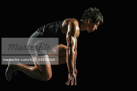 Japanese male athlete