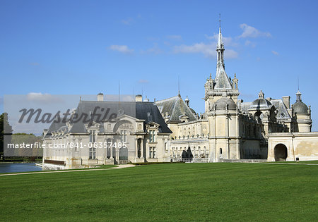 Chateau Chantilly, Chantilly, Oise, France, Europe