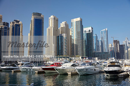 Dubai Marina, Dubai, United Arab Emirates, Middle East