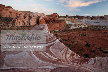 The Fire Wave, Valley of Fire State Park, Nevada, United States of America, North America