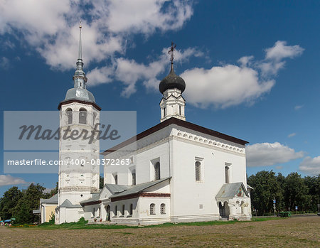 The church in the ancient Russian city Suzdal
