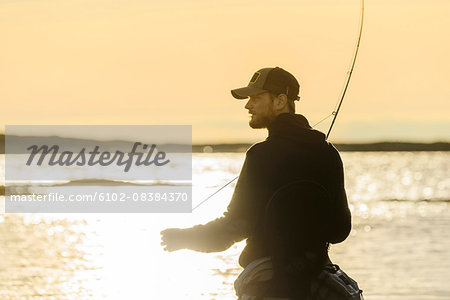 Man fishing