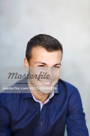 Smiling young man