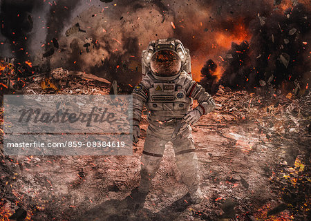 CG astronaut