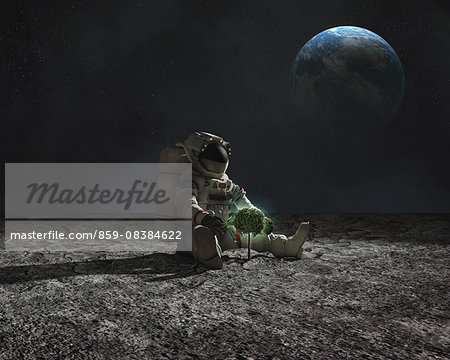 CG astronaut