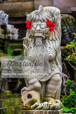 Close-up of Statue, Petulu, Bali, Indonesia