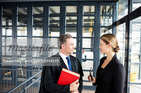 Business people talking to each other Business people talking to each other