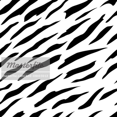 Seamless animal pattern for textile design. Seamless pattern of zebra spots. Natural textures