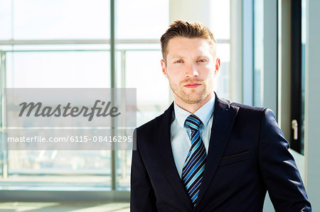 Portrait of well-dressed businessman