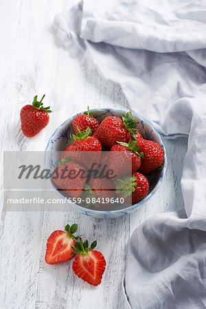 Strawberries. Strawberries.