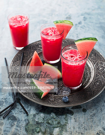 Watermelon smoothies