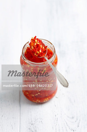 Pickled chillies