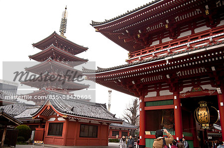 Senso-ji, Asakusa district, Tokyo, Japan