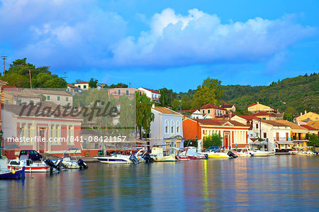 Gaios Harbour, Paxos, The Ionian Islands, Greek Islands, Greece, Europe