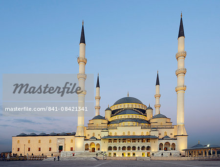 Kocatepe Camii Mosque, Ankara, Anatolia, Turkey, Asia Minor, Eurasia Kocatepe Camii Mosque, Ankara, Anatolia, Turkey, Asia Minor, Eurasia
