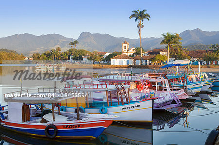 Paraty port, Rio de Janeiro State, Brazil, South America