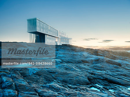 The Fogo Island Inn by Saunder Architecture of Norway, Newfoundland, Canada, North America
