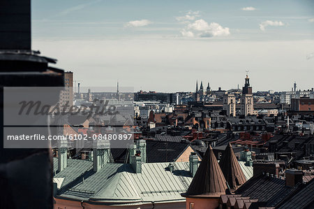 Cityscape against sky