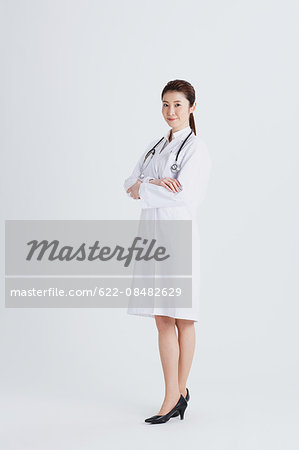 Attractive Japanese woman doctor Attractive Japanese woman doctor