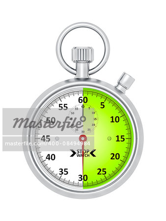 An image of a typical stopwatch 30 seconds