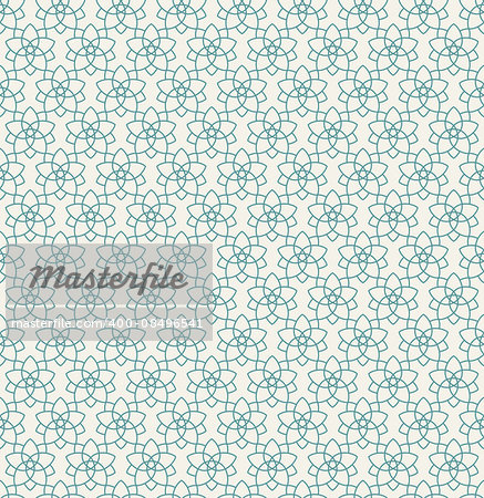 Vector seamless pattern with art ornament. Vintage elements for design in Victorian style. Ornamental lace tracery background. Ornate floral decor for wallpaper. Endless texture