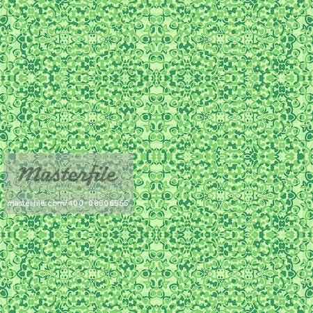 Seamless Background Abstract Green Pattern. Eps10, Contains Transparencies. Vector