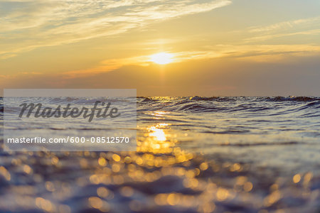 Baltic Sea at Sunrise, Bunken, Aalbaek Bay, Baltic Sea, North Jutland, Denmark Baltic Sea at Sunrise, Bunken, Aalbaek Bay, Baltic Sea, North Jutland, Denmark