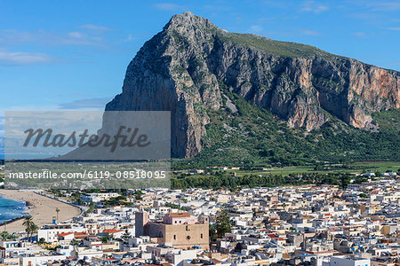 View of San Vito Lo Capo, Sicily, Italy, Europe