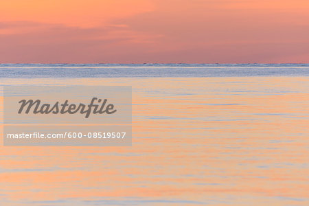 Sea at Dusk, Sjeallands Odde, Odsherred, Baltic Sea, Zealand, Denmark Sea at Dusk, Sjeallands Odde, Odsherred, Baltic Sea, Zealand, Denmark
